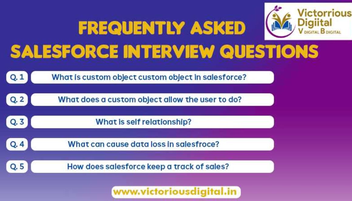 Frequently Asked Salesforce Interview Questions