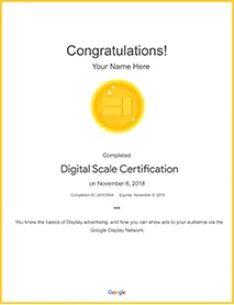 Digital Scale Certification