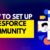 Setup Salesforce Community - Victorious Digital