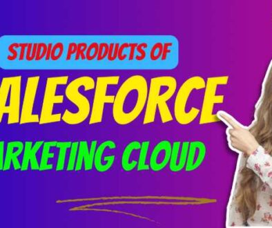 Studio Product of Salesforce Marketing Cloud - Victorious Digital