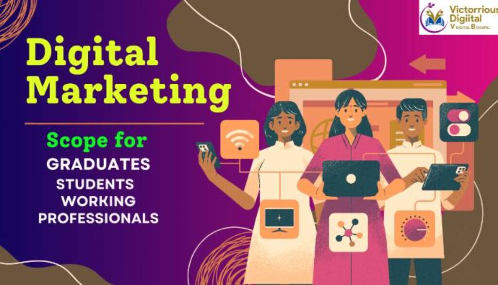 Exploring the Scope of Digital Marketing - Victorious Digital