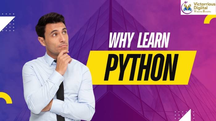 Why One Should Learn Python: The Language of the Future - Victorious Digital