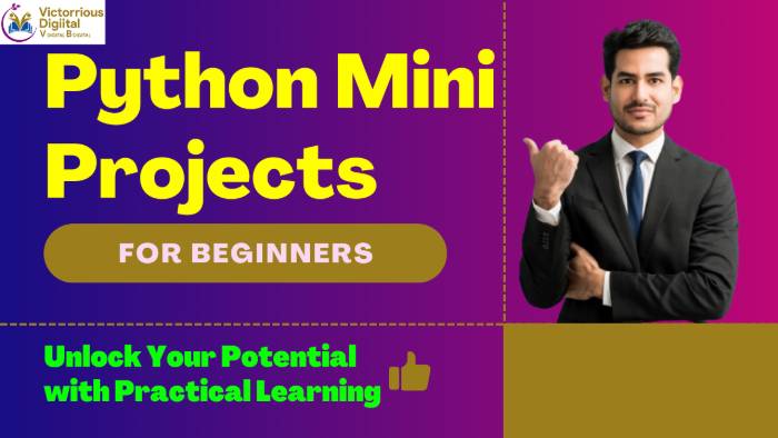 Python Mini Projects for Beginners | Learn Practically