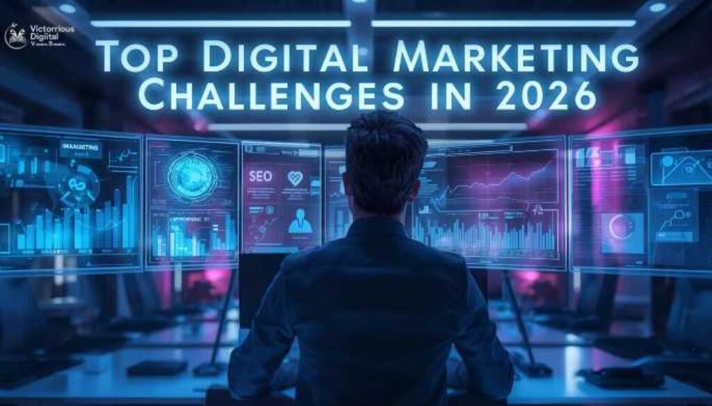 top digital marketing challenges in 2026 - Victorious Digital