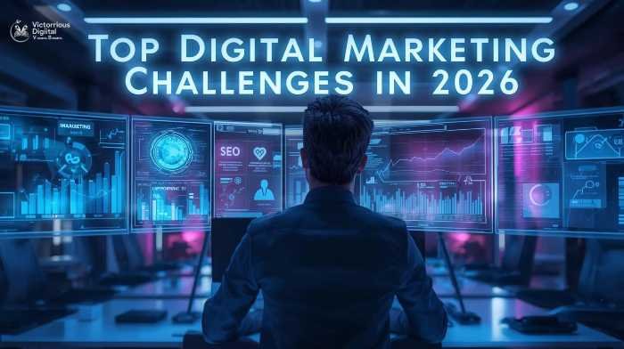 top digital marketing challenges in 2026 - Victorious Digital