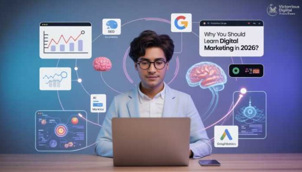 Why You Should Learn Digital Marketing 2026 - Victorious Digital