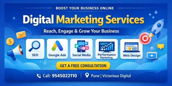 digital marketing agency in Pune - victorious digital