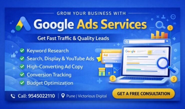 google ads services Victorious Digital