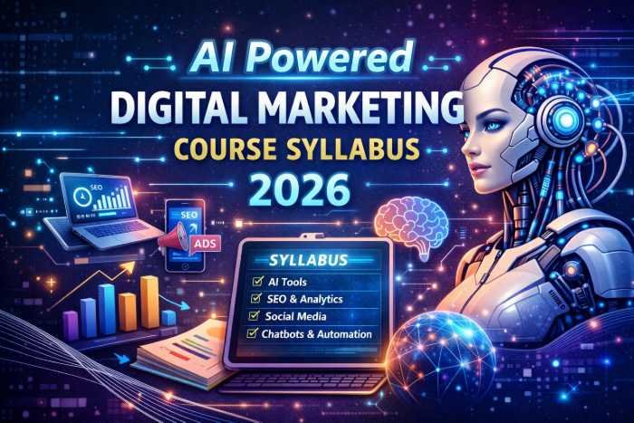 ai powered digital marketing course syllabus 2026 - victorious digital
