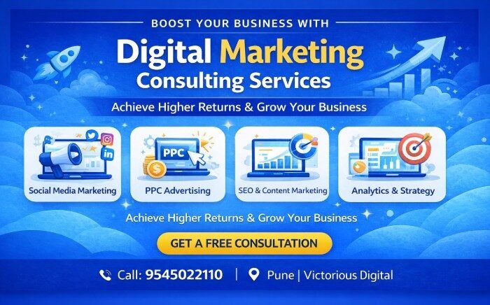 digital marketing consulting in pune - victorious digital