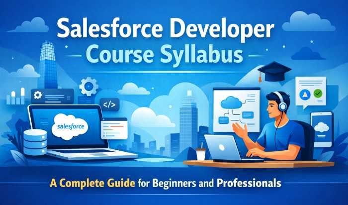 Salesforce Developer Course Syllabus Guide 2026 - Victorious Digital