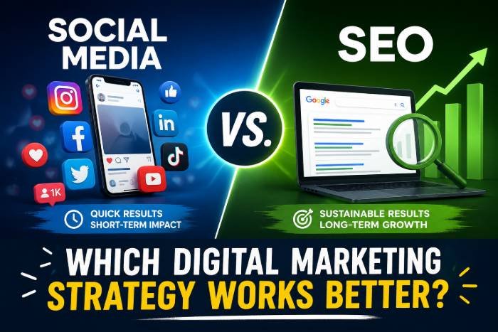 Social Media vs SEO - Victorious Digital