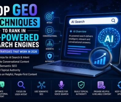 Top GEO Techniques for AI Search Rankings 2026 - Victorious Digital