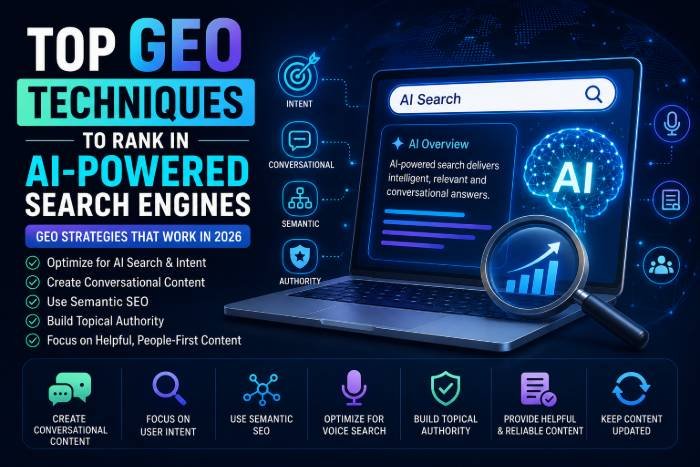 Top GEO Techniques for AI Search Rankings 2026 - Victorious Digital
