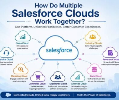 How do multiple salesforce clouds work together - victorious digital