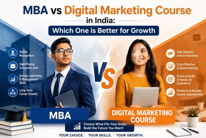 MBA vs Digital marketing course - Victorious Digital