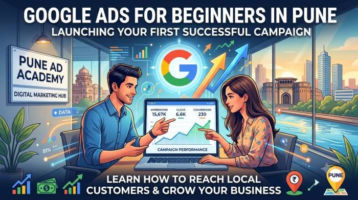 Google Ads for Beginners in Pune: Launching Your First Successful Campaign - Victorious Digital